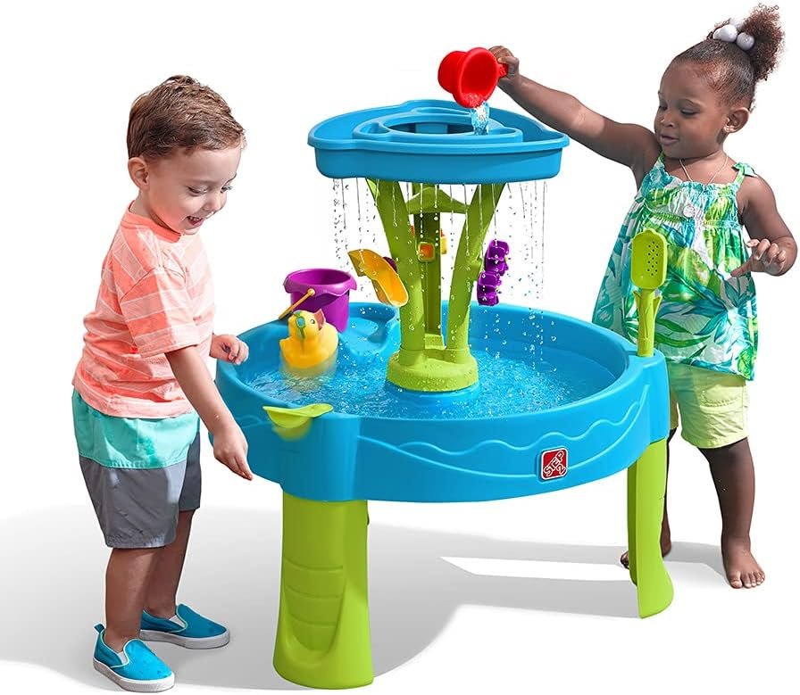 Step2 Summer Showers Splash Tower Water Table for Kids