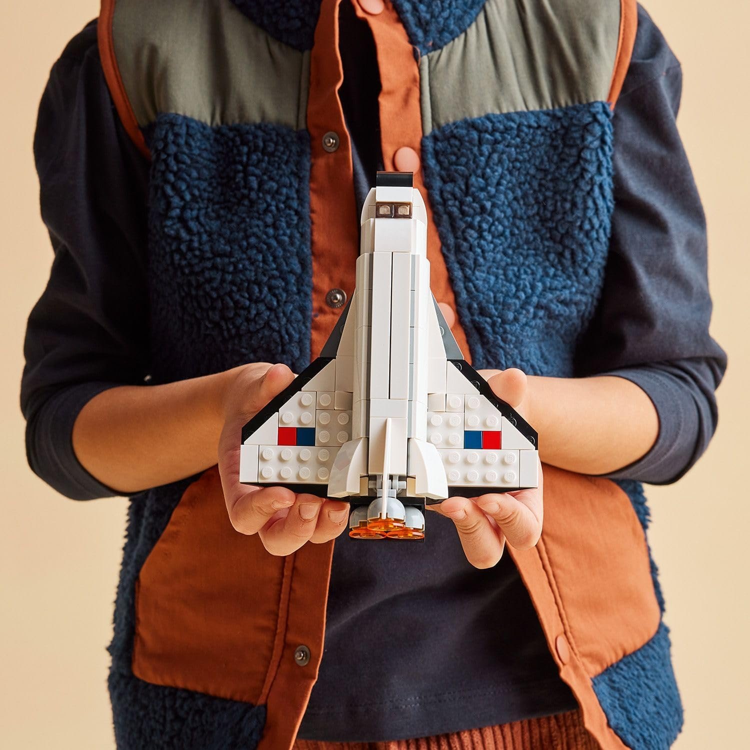 Creator 3 in 1 Space Shuttle Toys - Space Toys Building Set for Boys & Girls, Ages 6+