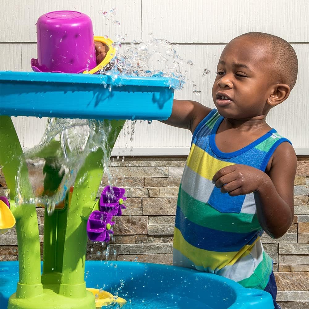 Step2 Summer Showers Splash Tower Water Table for Kids - Image 1