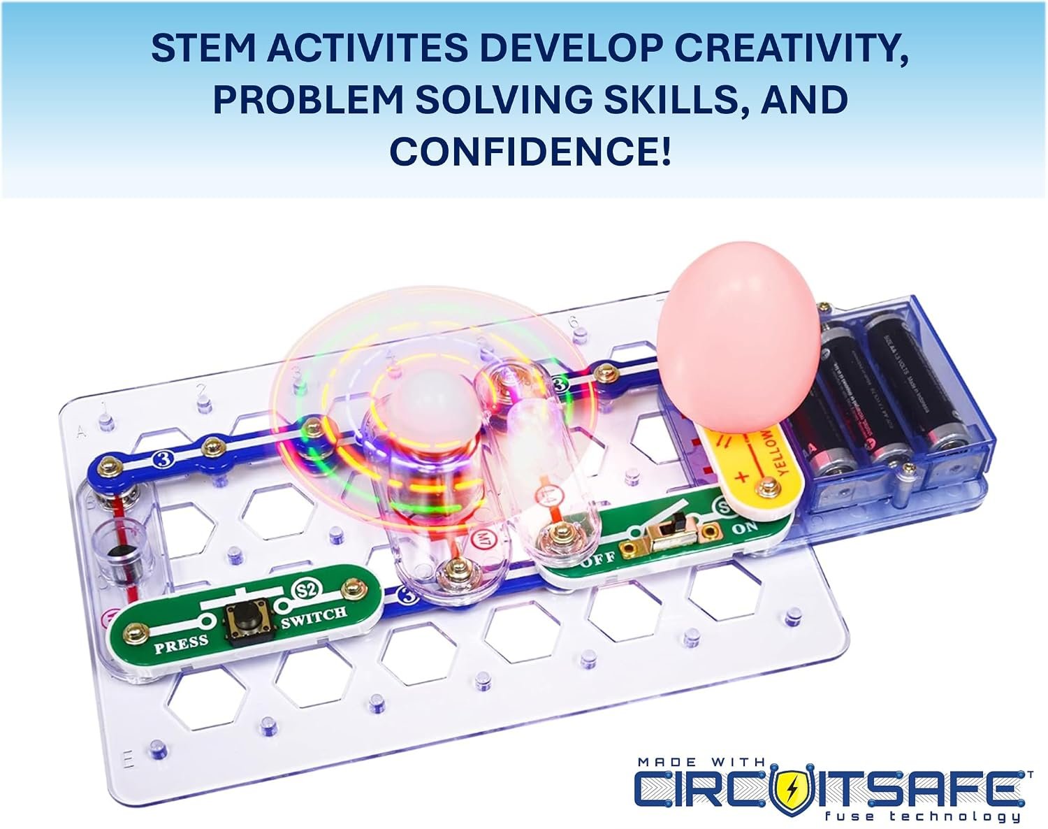 Snap Circuits Beginner Electronics Exploration Kit (SCB-20) - Image 4