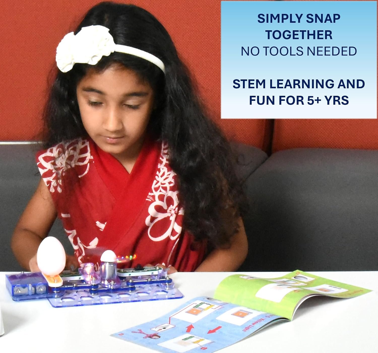 Snap Circuits Beginner Electronics Exploration Kit (SCB-20) - Image 5