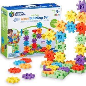Learning Resources Gears! Gears! Gears! 100-Piece Deluxe Building Set