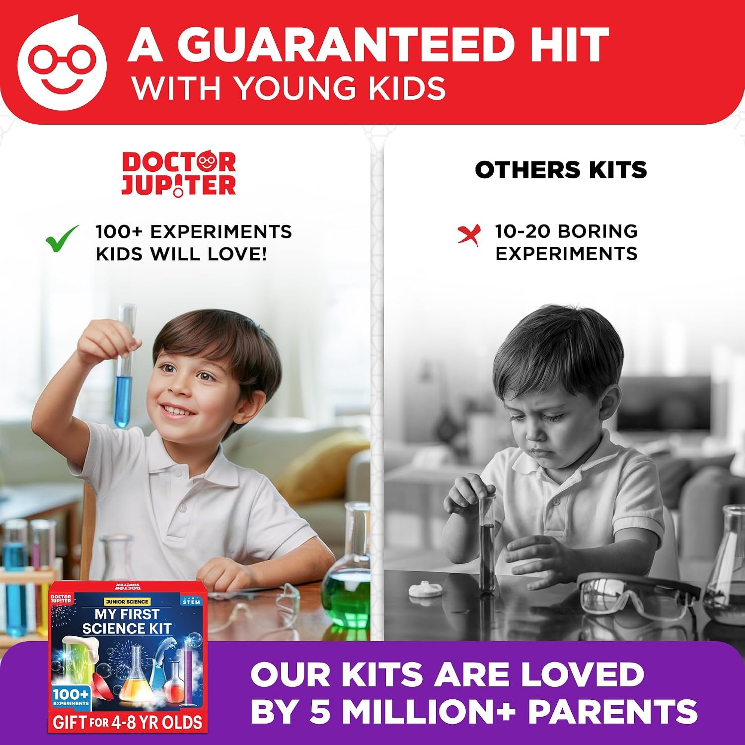 Doctor Jupiter My First Science Experiments Kit for Kids Ages 4+ - Image 7