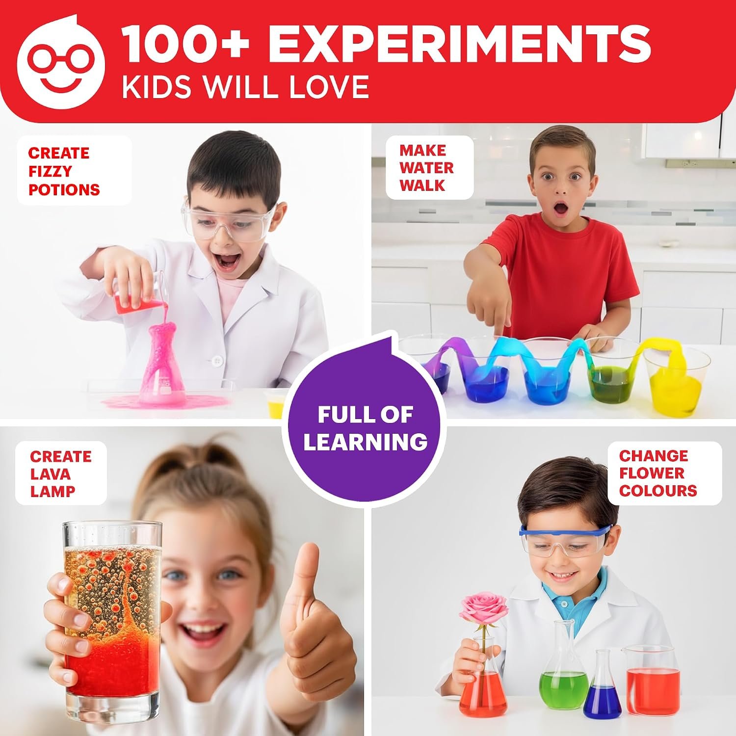 Doctor Jupiter My First Science Experiments Kit for Kids Ages 4+ - Image 2