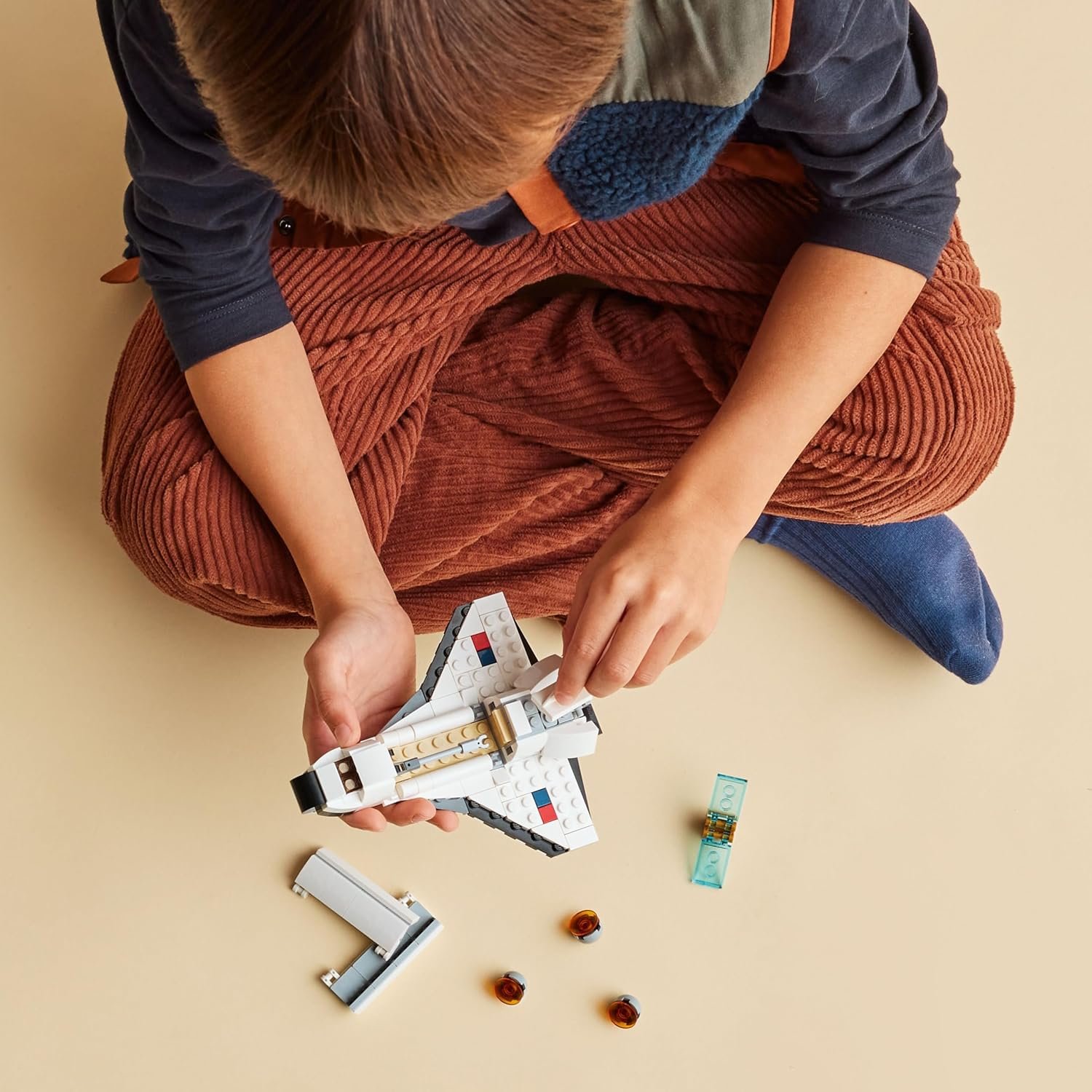 Creator 3 in 1 Space Shuttle Toys - Space Toys Building Set for Boys & Girls, Ages 6+