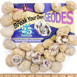 DANCING BEAR 25 Break Your Own Geodes