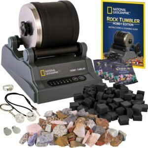 National Geographic Hobby Rock Tumbler Kit