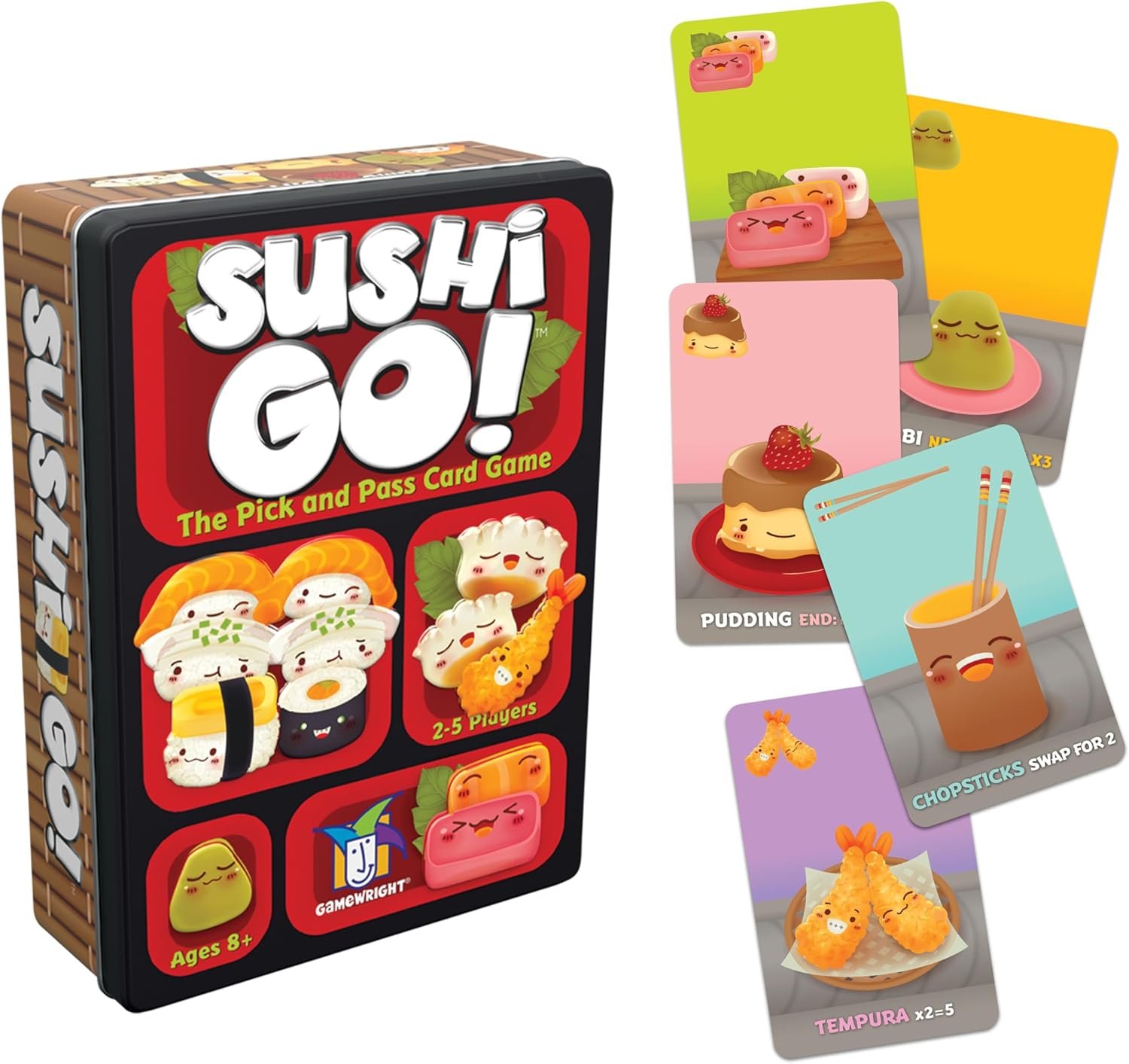 Gamewright Sushi Go! Pick-and-Pass Card Game - Image 8