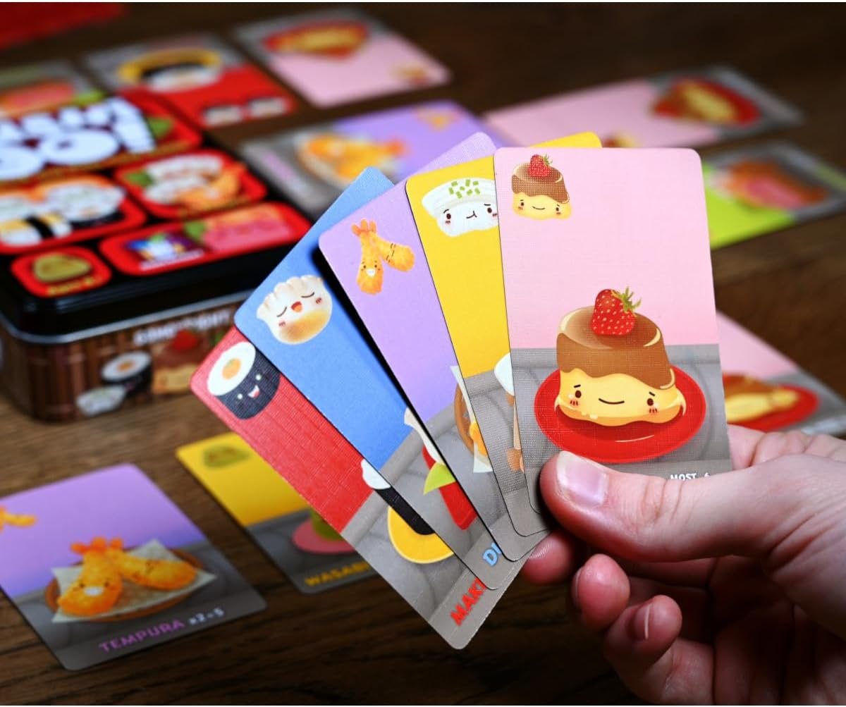 Gamewright Sushi Go! Pick-and-Pass Card Game - Image 7