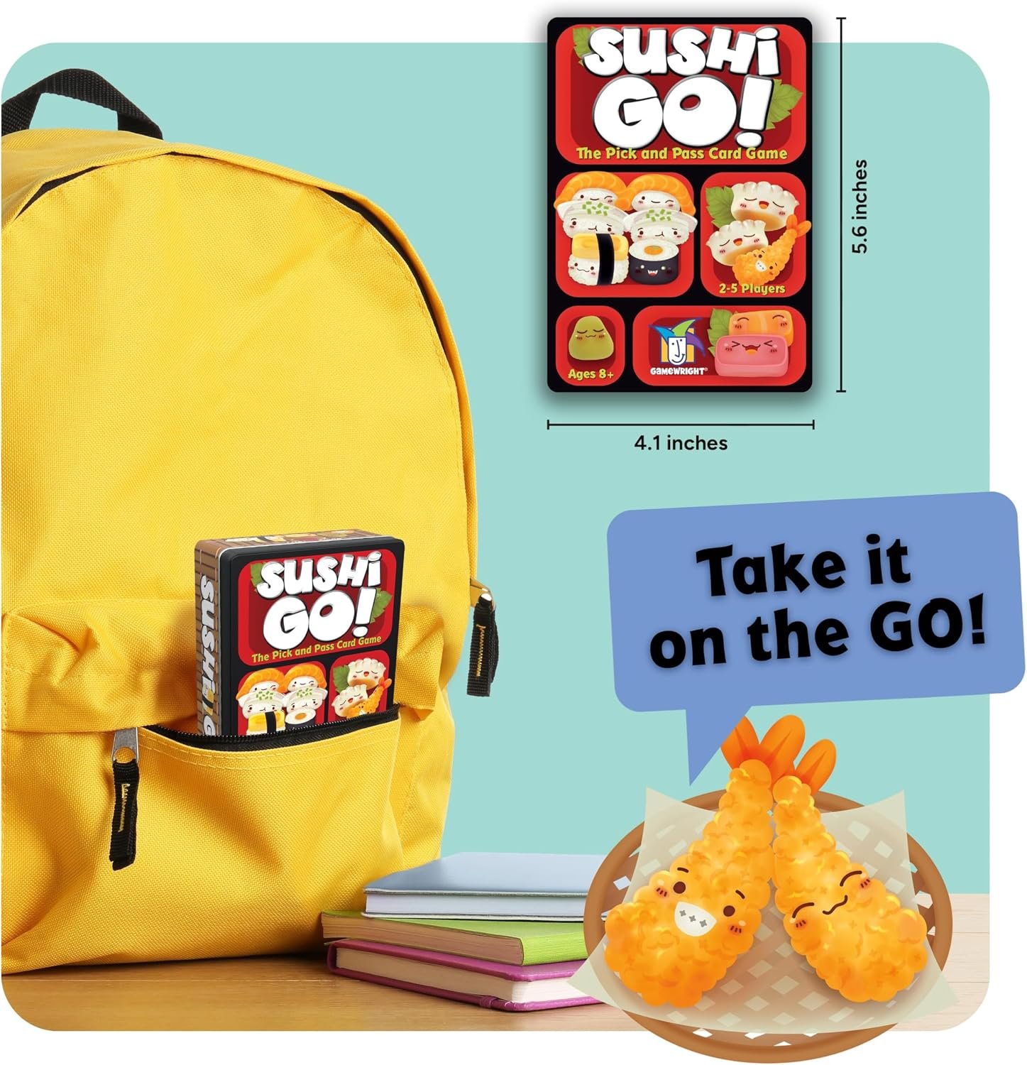 Gamewright Sushi Go! Pick-and-Pass Card Game - Image 6