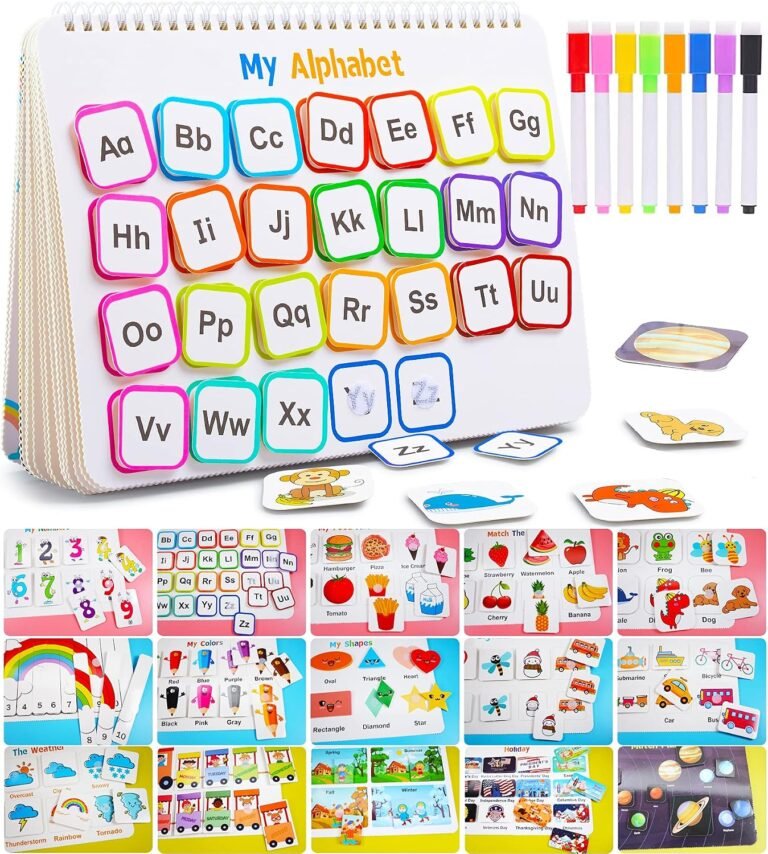 Huijing Montessori Preschool Learning Activities Busy Book — supporting product image 1