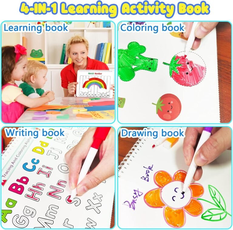 Huijing Montessori Preschool Learning Activities Busy Book — supporting product image 4