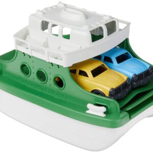 Green Toys Ferry Boat with Mini Cars – Blue/White