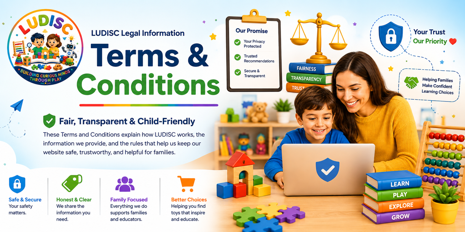 LUDISC Terms and Conditions