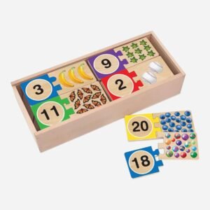 Melissa & Doug Self-Correcting Number Puzzles 1–20