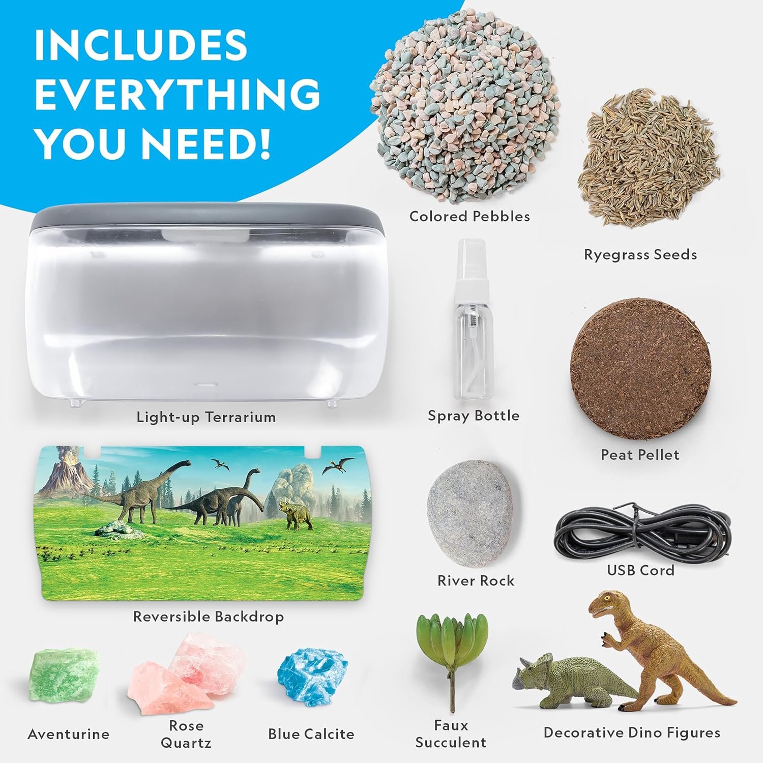 National Geographic Light-Up Dinosaur Terrarium Kit - Image 6