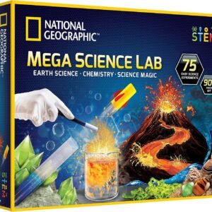 National Geographic Mega Science Lab with 75 Experiments for Kids 8-12 - Image 1