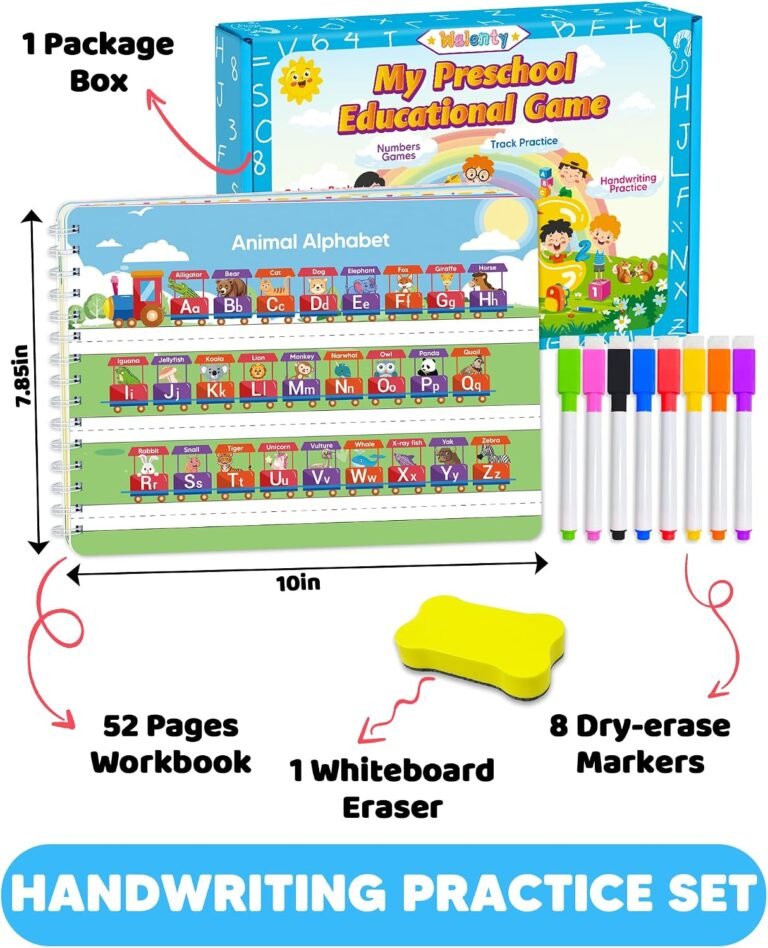 Walenty Preschool Learning Activities Kindergarten Workbook Image 2