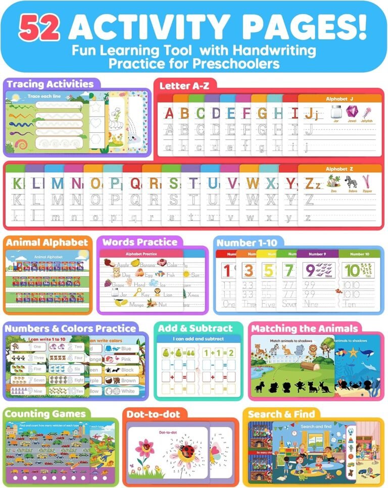 Walenty Preschool Learning Activities Kindergarten Workbook Image 3