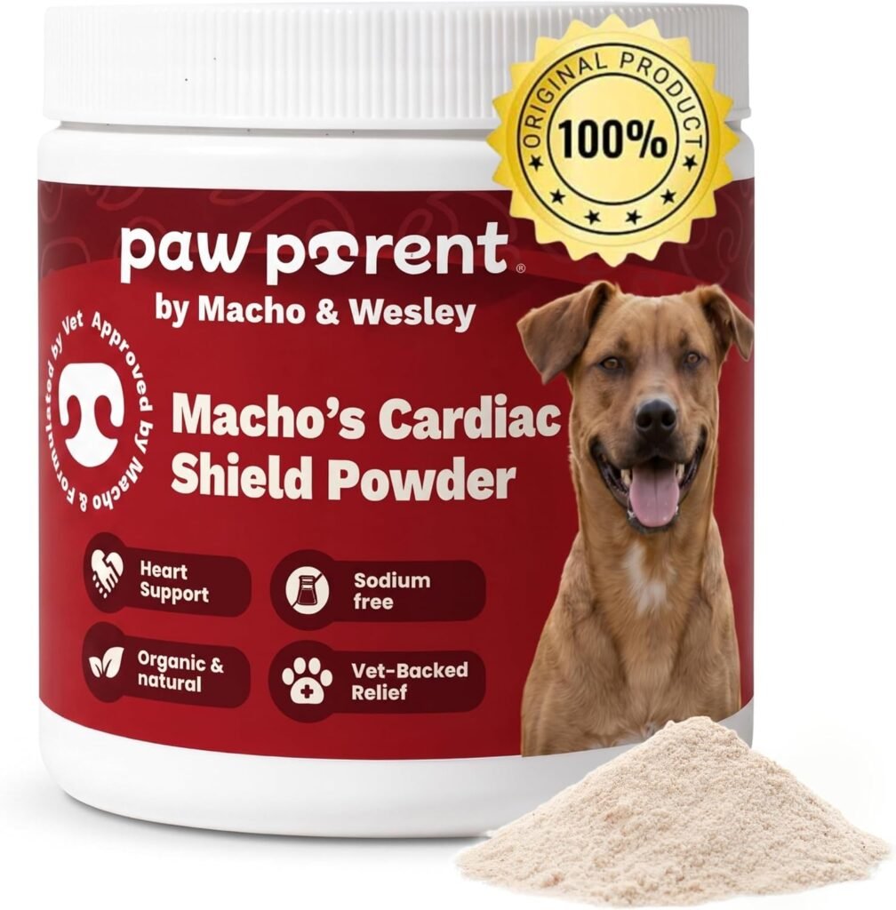 The Paw Parent Cardiac Shield Powder, Dog Heart Health Supplement - Image 1